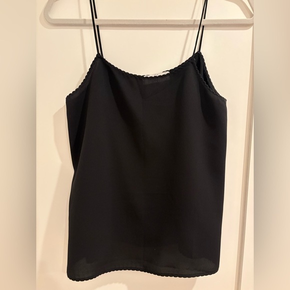 Cathy Jean Los Angeles Black Camisole Top - Picture 1 of 3